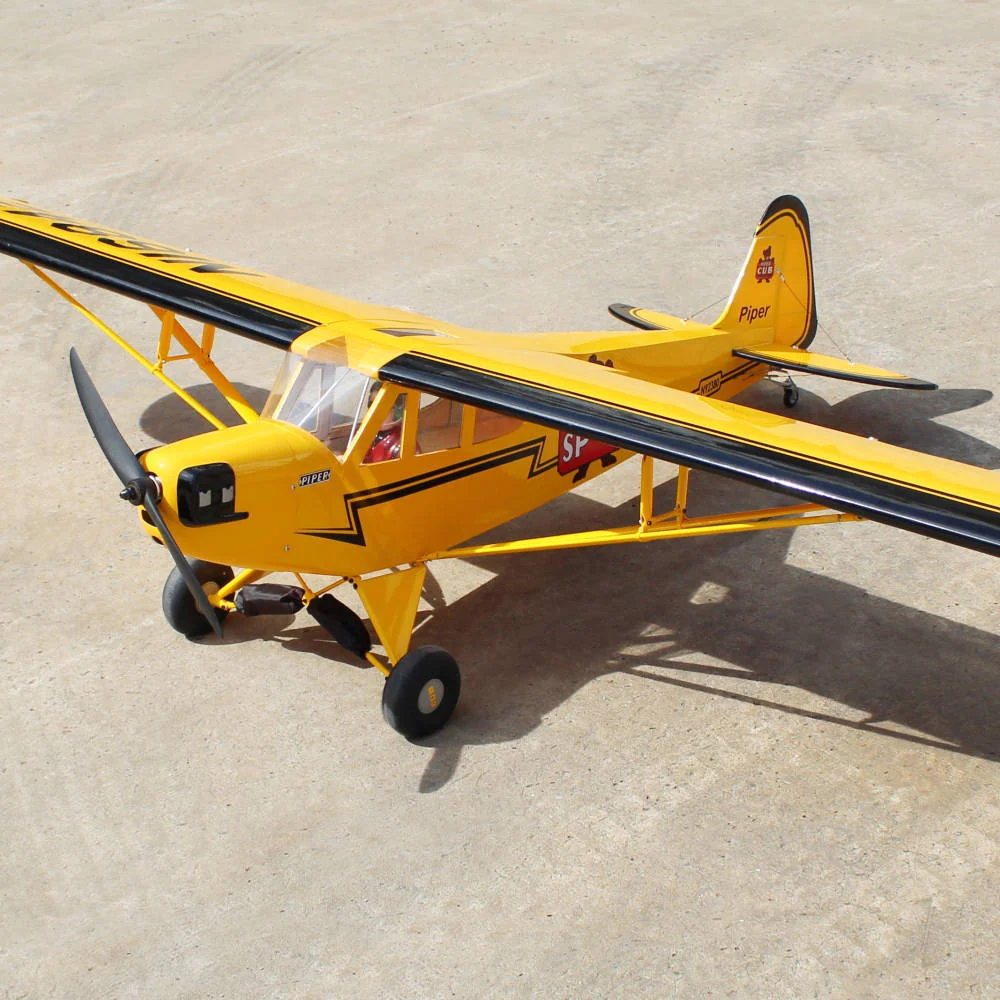 Seagull J-3 Cub (20cc) 2.23m (88.2in) with Scale U/C, Wheels & Air Tyres SEA74N - Image 3
