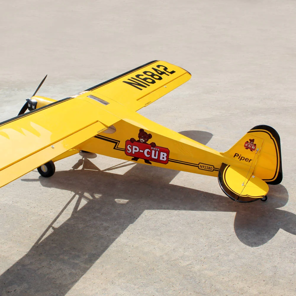 Seagull J-3 Cub (20cc) 2.23m (88.2in) with Scale U/C, Wheels & Air Tyres SEA74N - Image 4