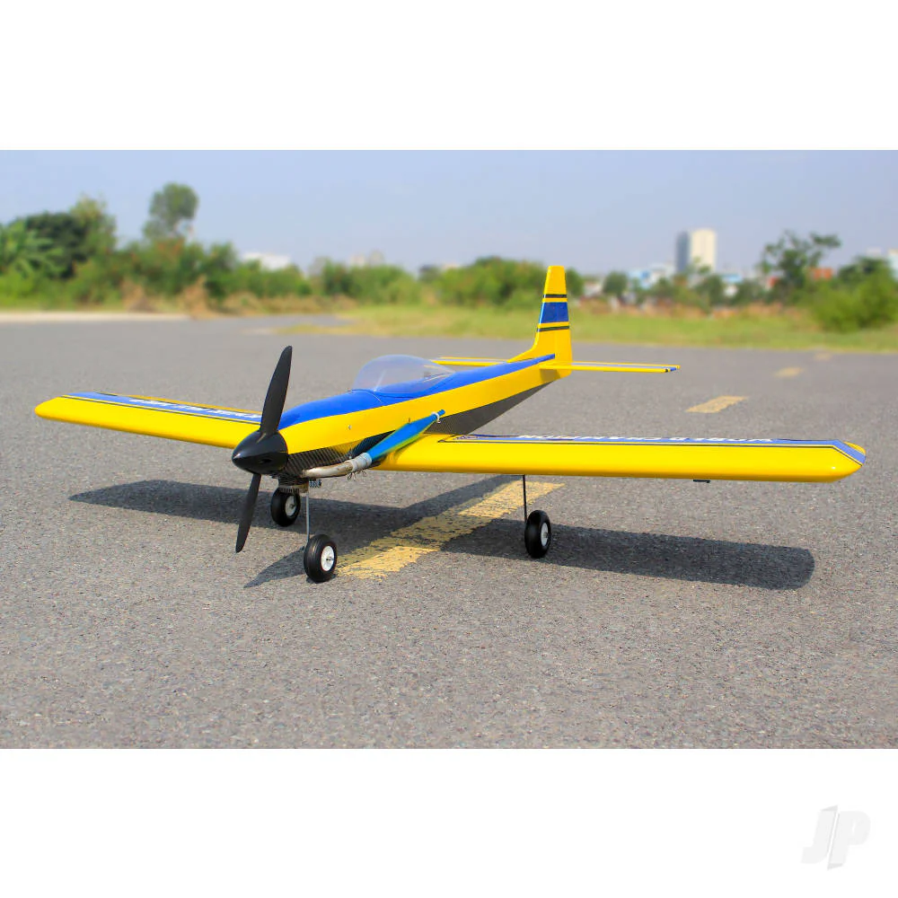 Seagull Kwik Fly Mk.3 (10cc / 4s) 1.6m / 63in Yellow/Blue SEA406Y - Image 3