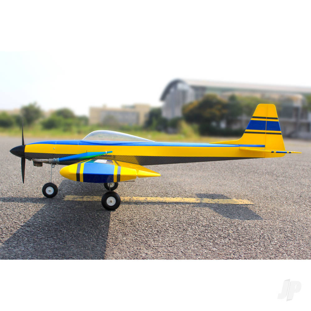 Seagull Kwik Fly Mk.3 (10cc / 4s) 1.6m / 63in Yellow/Blue SEA406Y - Image 6
