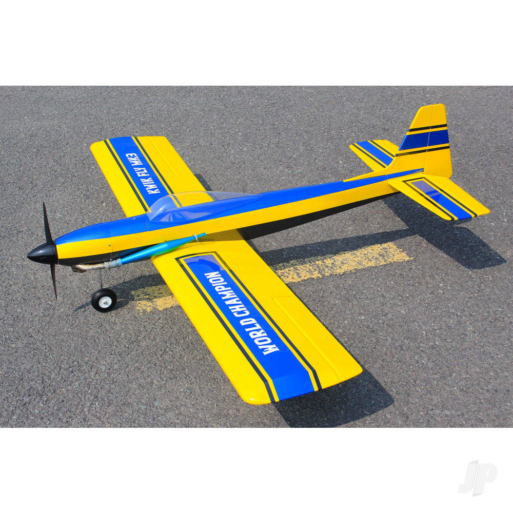 Seagull Kwik Fly Mk.3 (10cc / 4s) 1.6m / 63in Yellow/Blue SEA406Y - Image 7