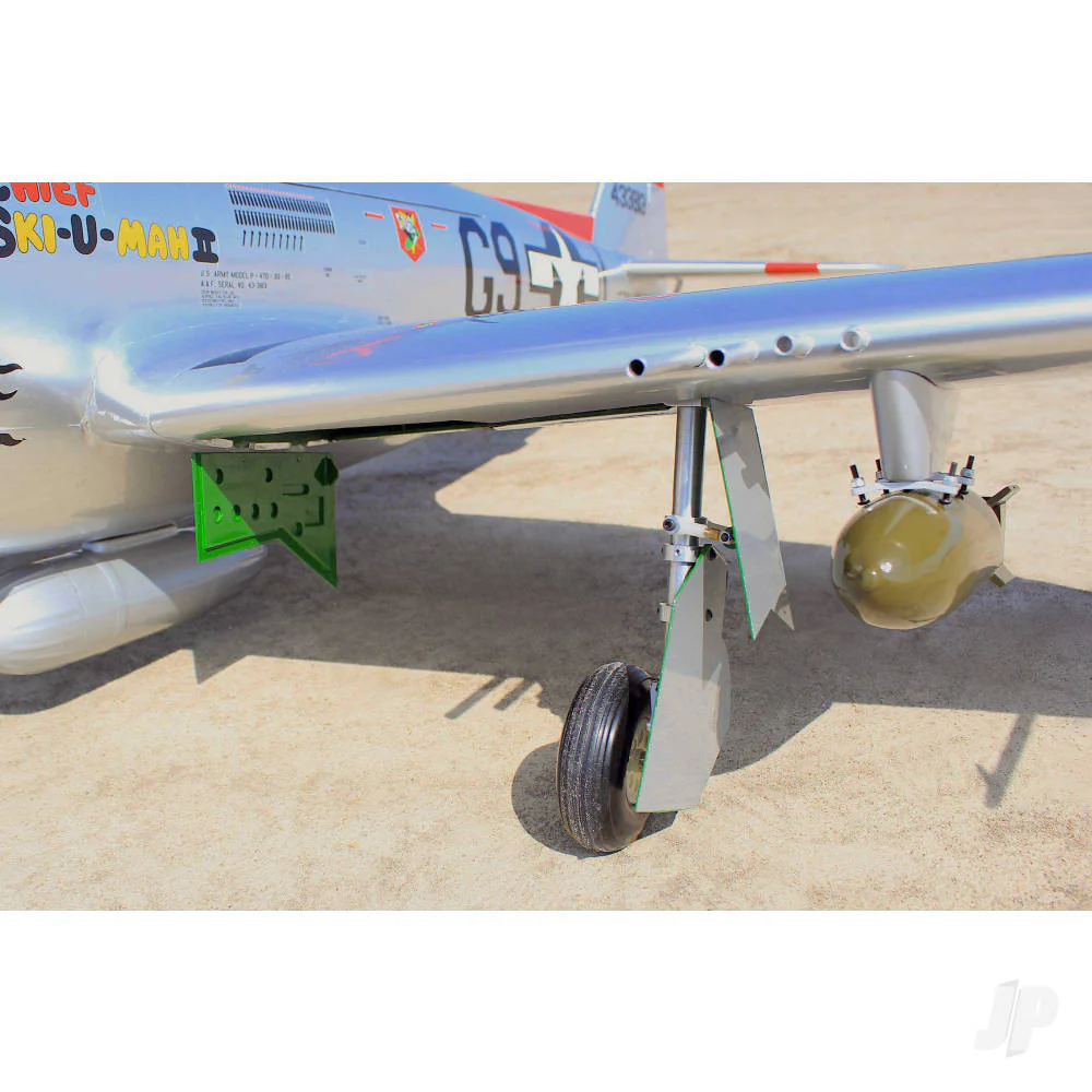 Seagull P-47 Thunderbolt Chief Ski-U-Mah II (30-38cc) 1.77m / 70in with 3-piece Retracts SEA398SKIG - Image 3