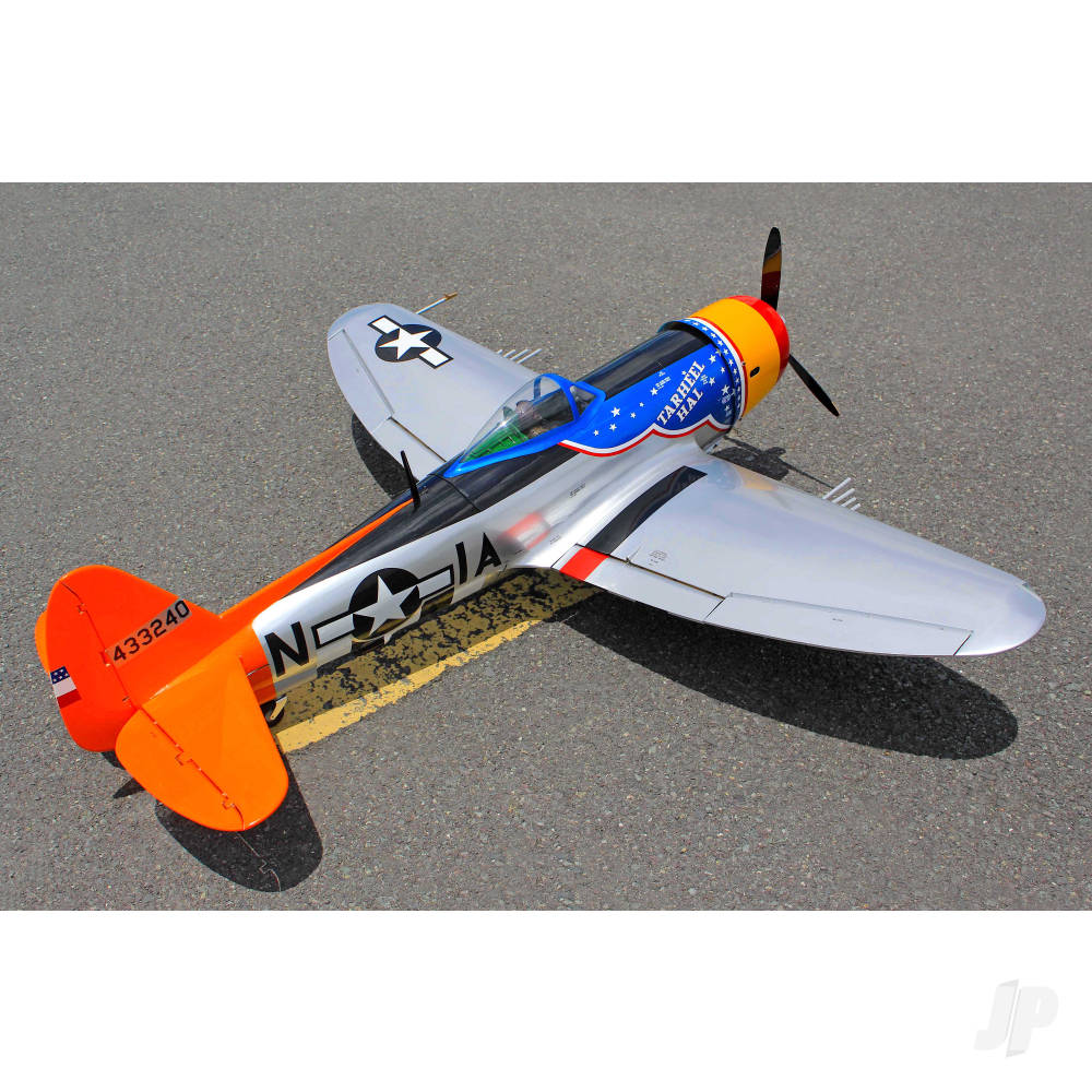 Seagull P-47 Thunderbolt Tarheel Hal (30-38cc) 1.77m / 70in with Electric Retracts SEA398G - Image 2