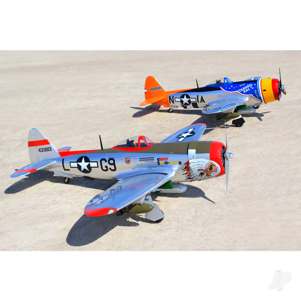Seagull P-47 Thunderbolt Tarheel Hal (30-38cc) 1.77m / 70in with Electric Retracts SEA398G - Image 9