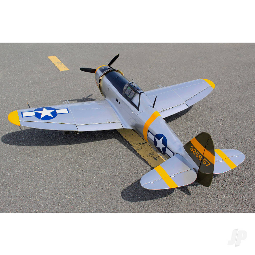 Seagull P-47D Dan'l Boone (55-60cc / 12s) 2.05m / 81in with 3-piece Electric Retracts SEA306NDBG - Image 2