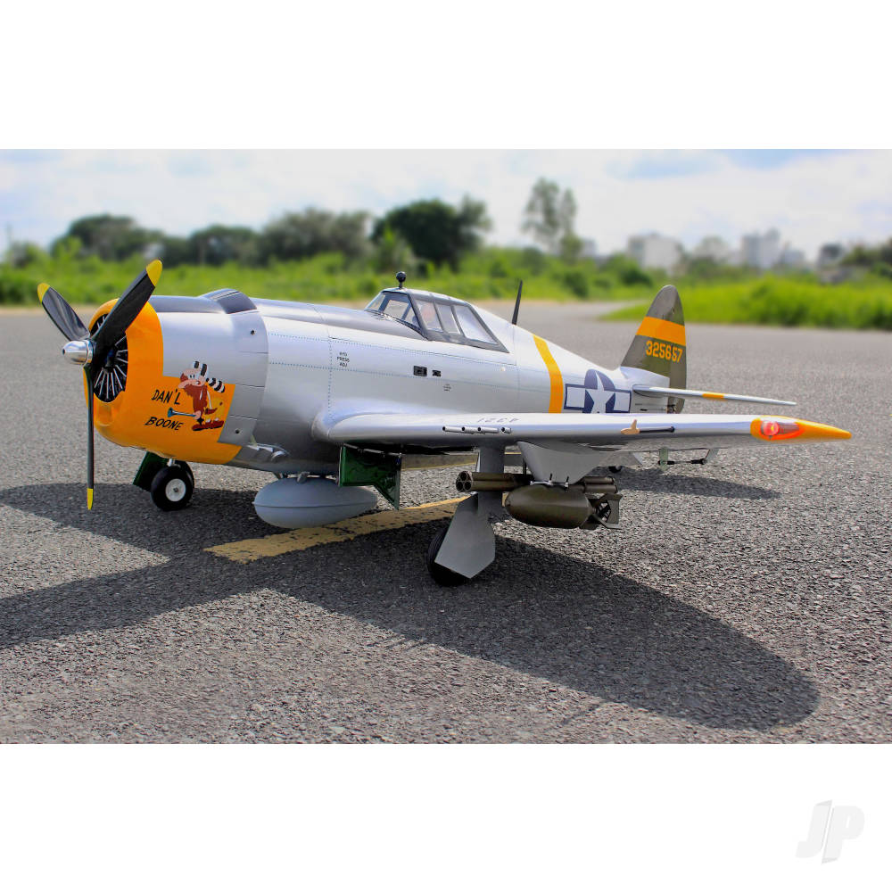 Seagull P-47D Dan'l Boone (55-60cc / 12s) 2.05m / 81in with 3-piece Electric Retracts SEA306NDBG - Image 8