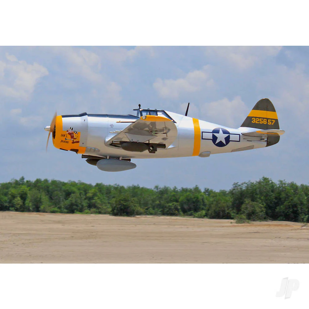 Seagull P-47D Dan'l Boone (55-60cc / 12s) 2.05m / 81in with 3-piece Electric Retracts SEA306NDBG - Image 9
