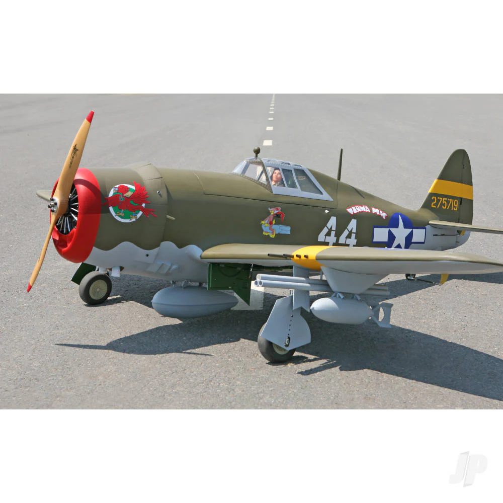 Seagull P-47D Wicked Wabbit (55-60cc / 12s) 2.05m / 81in with 3-piece Electric Retracts - Image 4