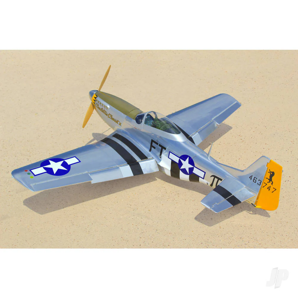Seagull P-51D Mustang / Charlotte's Chariot (35cc) 1.8m Span (71in) With Retracts SEA391G - Image 2