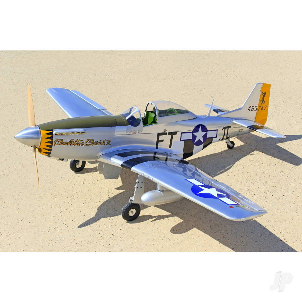 Seagull P-51D Mustang / Charlotte's Chariot (35cc) 1.8m Span (71in) With Retracts SEA391G - Image 3