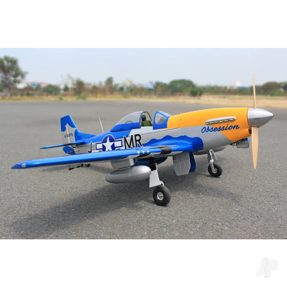 Seagull P-51D Mustang / Obsession (35cc) 1.8m Span (71in) With Retracts SEA391OBG - Image 4