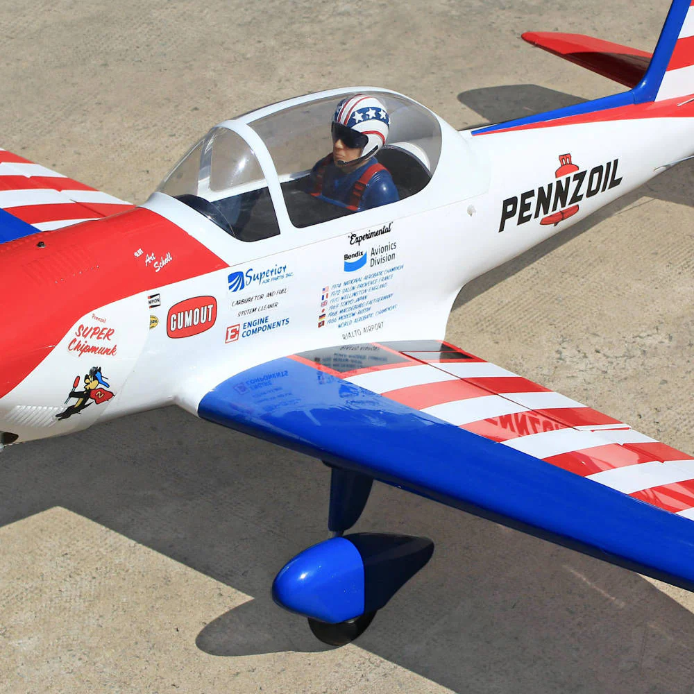 Seagull Super Chipmunk Art Scholl (0.61 Nitro / 10cc Petrol / 6S Electric) 1.6m Span (63in) SEA393 - Image 2