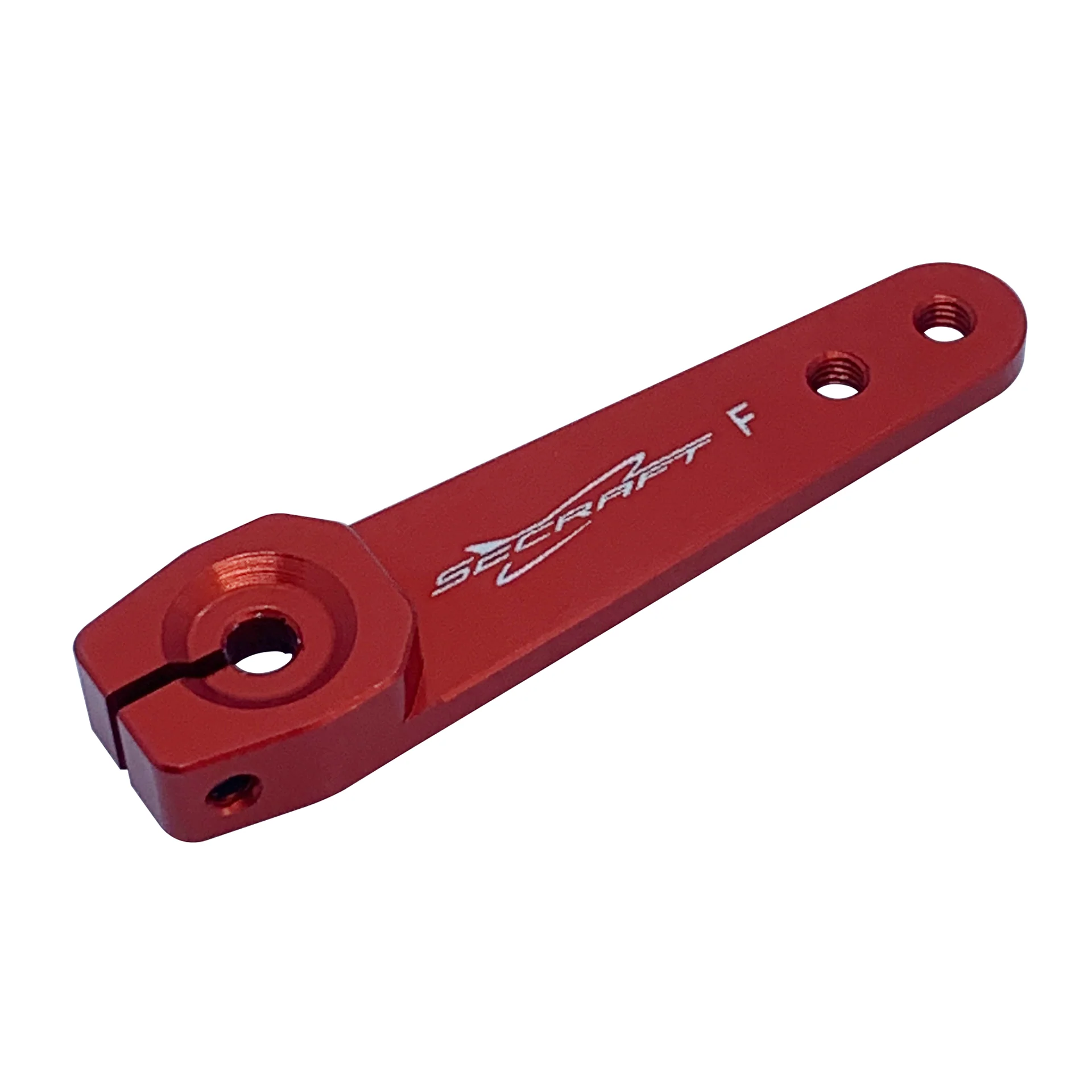 Secraft Futaba V2 1.5" (M3) Servo Arm (Red) SEC005
