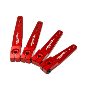 Secraft Futaba V2 1.5" (M3) Servo Arm (Red) SEC005 - Image 2