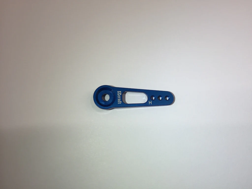 Secraft Hitec V1 1.0" (M2) Servo Arm (Blue) SEC200 - Image 3