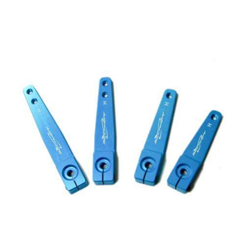 Secraft Hitec V2 1.5" (M3) Servo Arm (Blue) SEC004 - Image 2