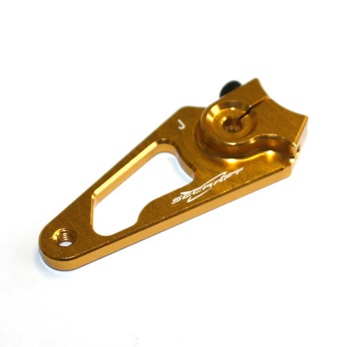 Secraft JR / Spektrum V3 1.25" M3 Servo Arm (Gold) SEC015 - Image 2