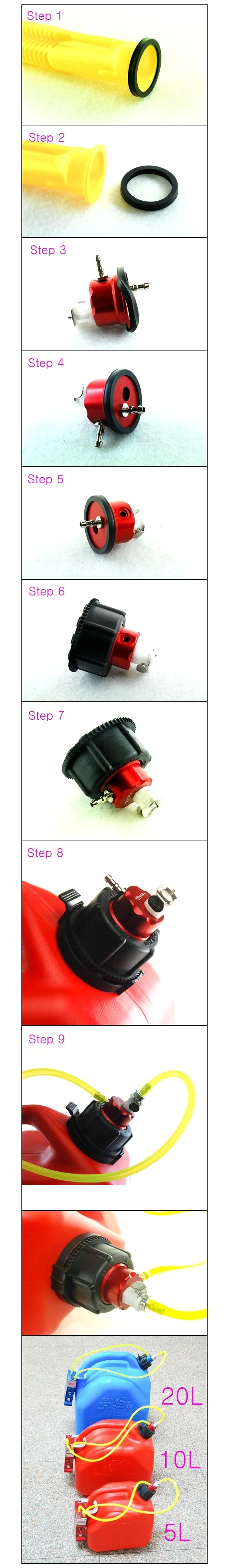Secraft Refueling Cap V2 (Red) SEC128 - Image 2