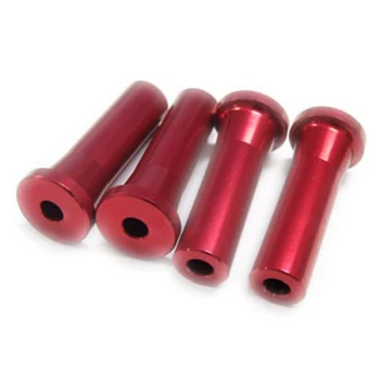 Secraft Stand Off - 45mm (5mm, 10-24 Hole) (Red) SEC090