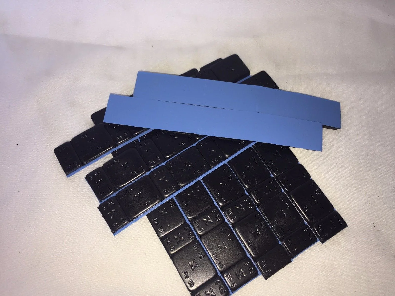Balance Weights 60g Self Adhesive Strip 10g & 5g Black