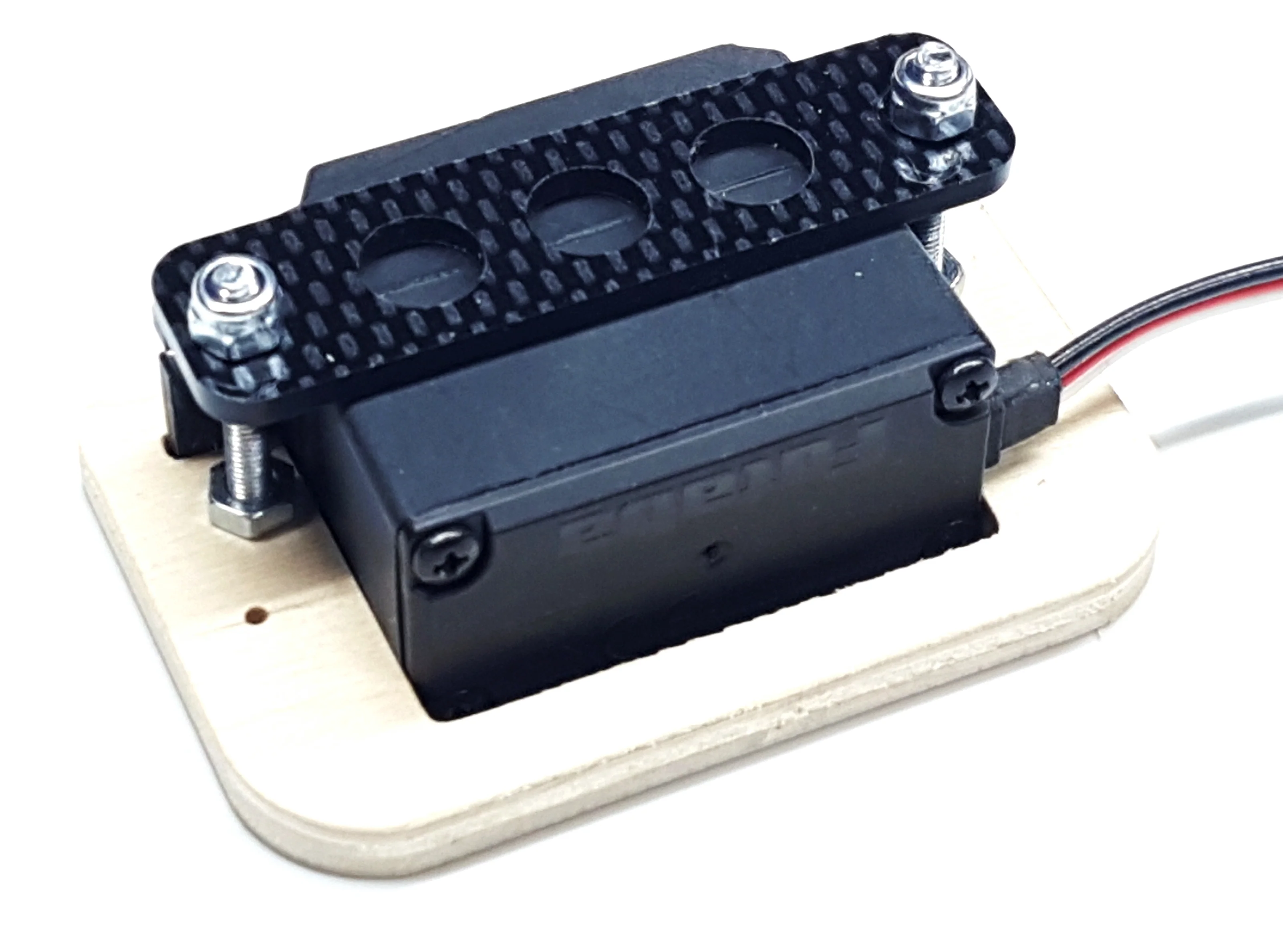 Servo Mount / Holder 40 mm ABS-Carbon Click Holder from STV-Tech 017-07 - Image 4
