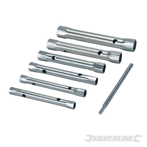 Silverline Box Spanner Metric Set 6pce Ideal for Spark Plugs 589709