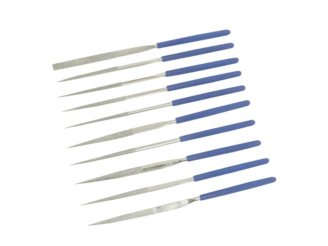 Silverline Diamond Needle File Set 10 Piece 633509