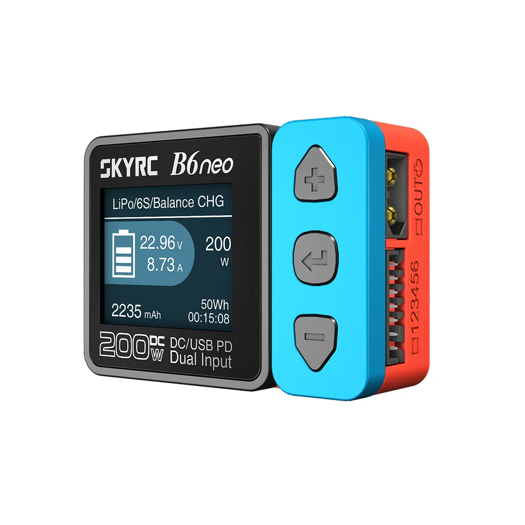 SkyRC B6neo DC Charger - Red/Blue SK-100198-01