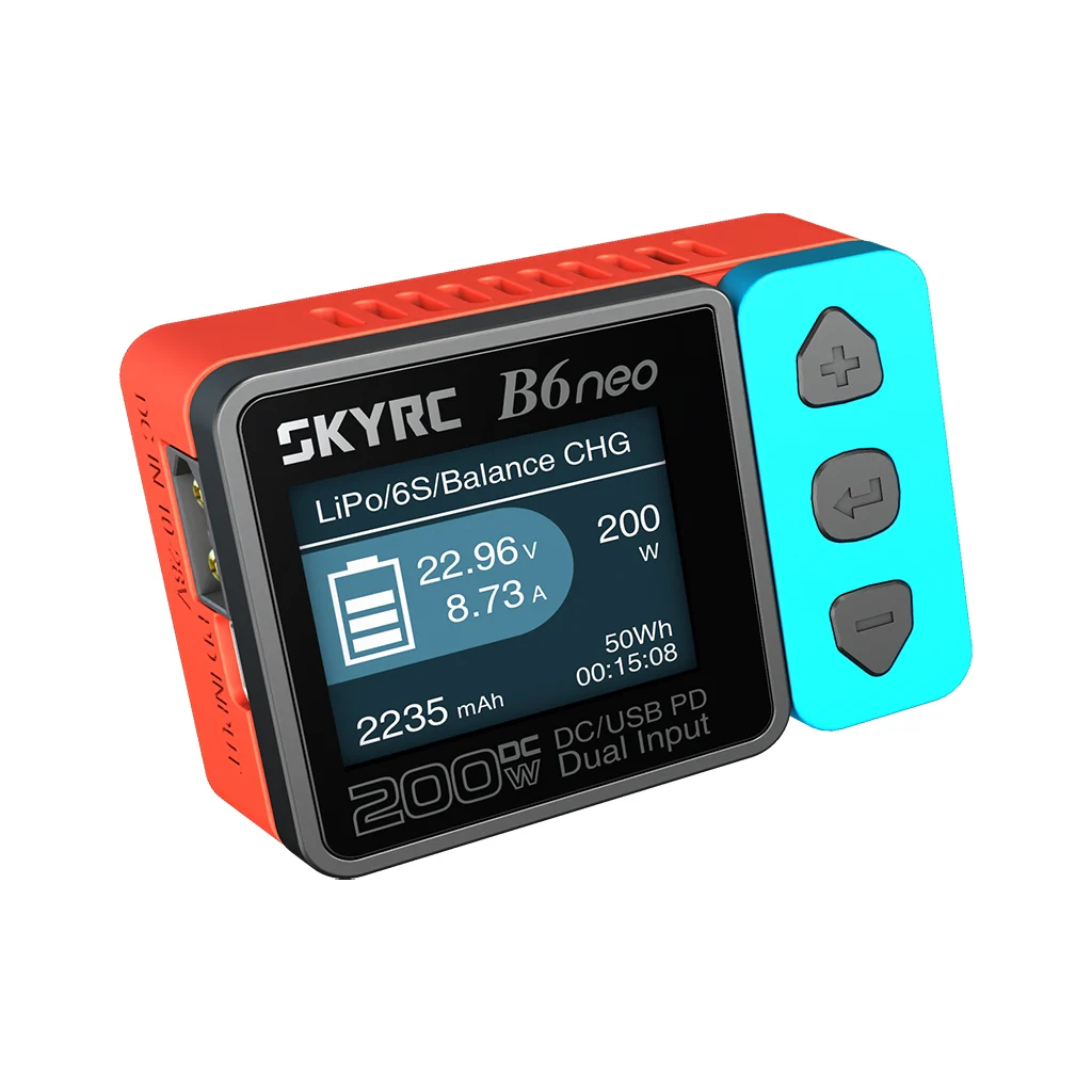 SkyRC B6neo DC Charger - Red/Blue SK-100198-01 - Image 3