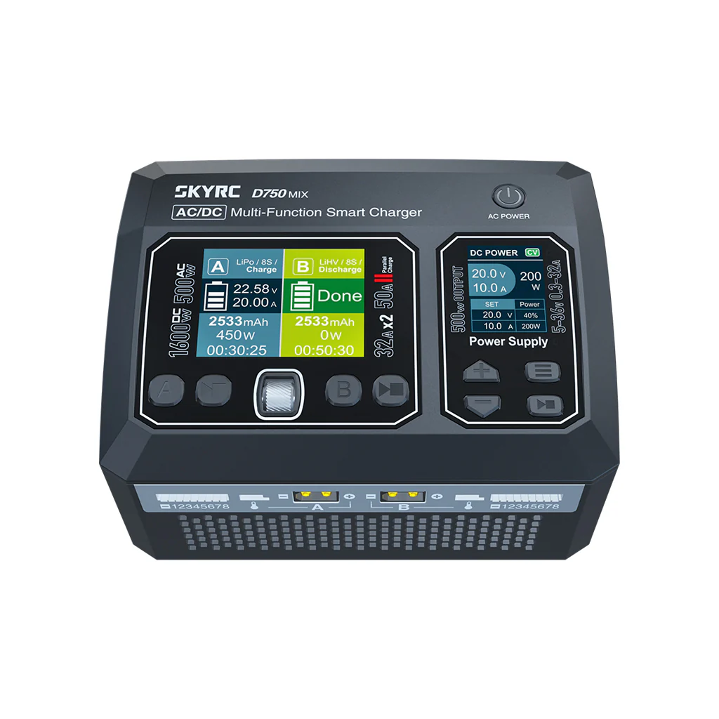 SkyRC D750 MIX AC/DC Charger SK-100201 With External Discharger Option (BD380) - Image 3