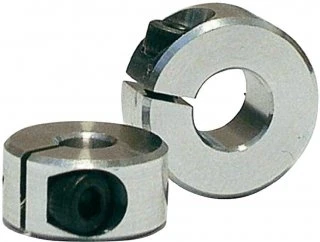 Slotted Aluminum Collars / Wheel Collets 8mm 5 pieces X0321