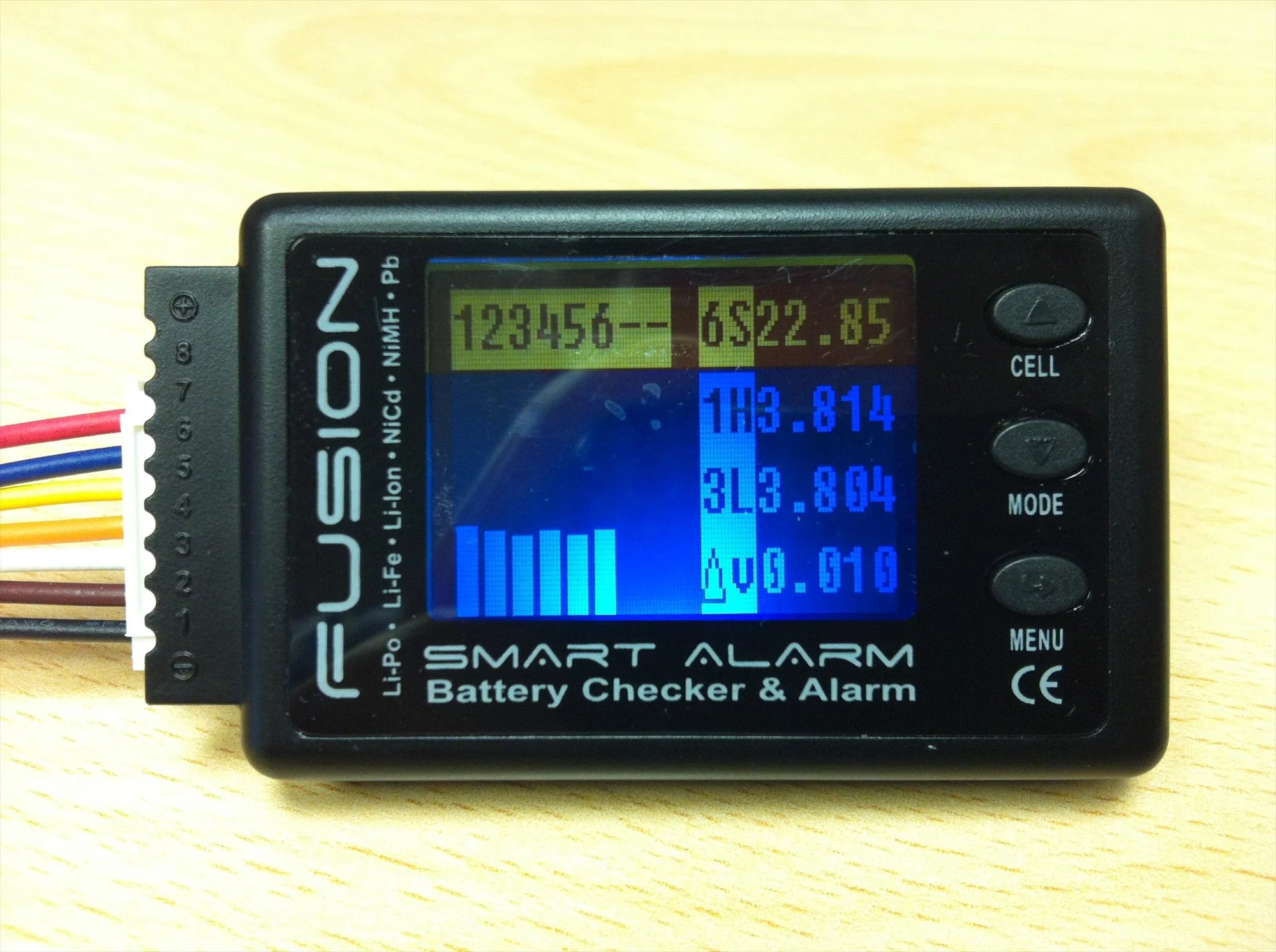Smart Alarm Lithium Battery Checker & Alarm FS-BC06 - Image 3