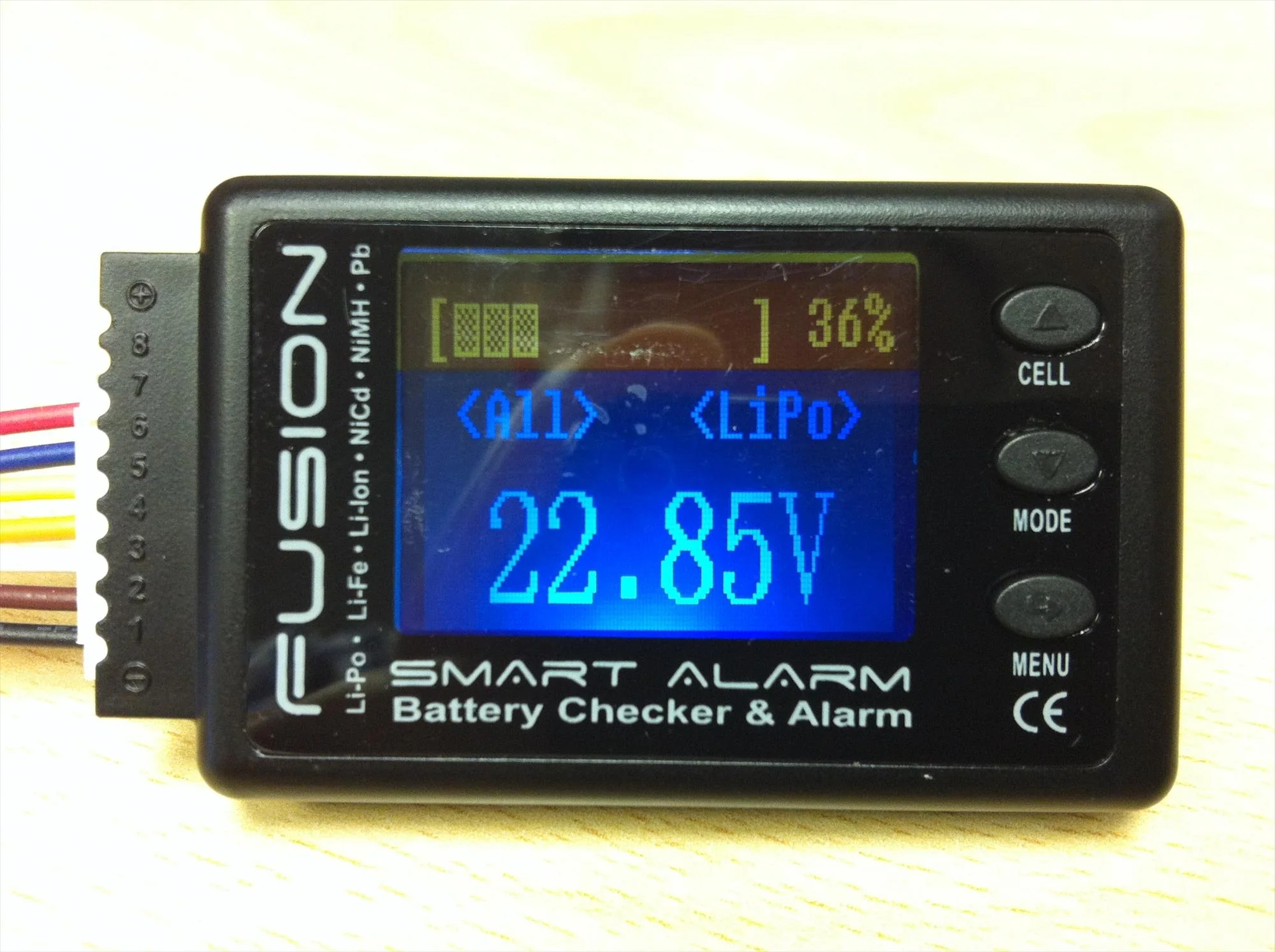 Smart Alarm Lithium Battery Checker & Alarm FS-BC06 - Image 4