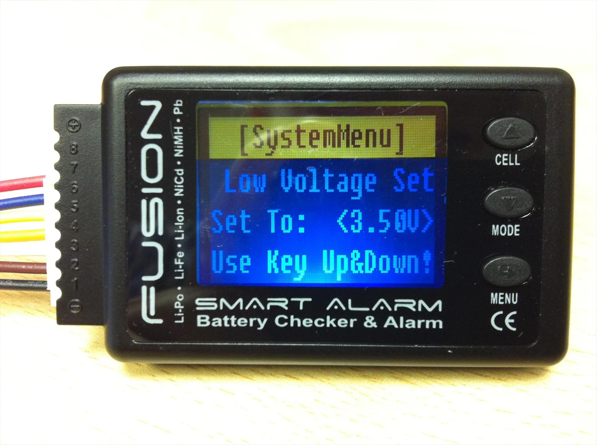 Smart Alarm Lithium Battery Checker & Alarm FS-BC06 - Image 5