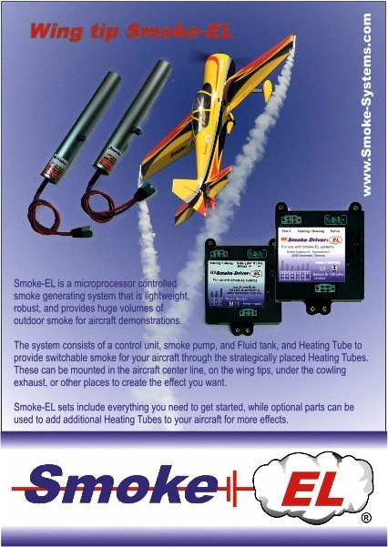 Smoke EL G-Force Duo Electric 12S - 14s Twin Smoke Generating System Ideal For Wing Tip Fitment - Image 2
