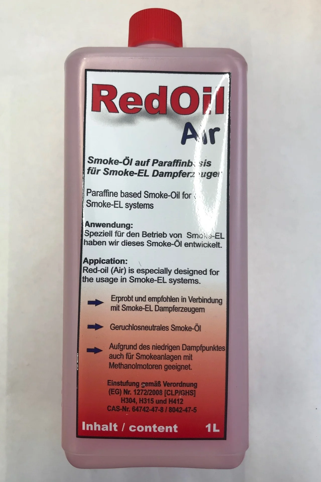 Smoke EL RedOil Air Electric Smoke Generating System Smoke Oil 1 Litre Bottle