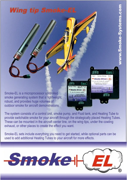 Smoke EL Solo Electric 6s - 12s Smoke Generating System is Idea For Fuselage Fitment - Image 2