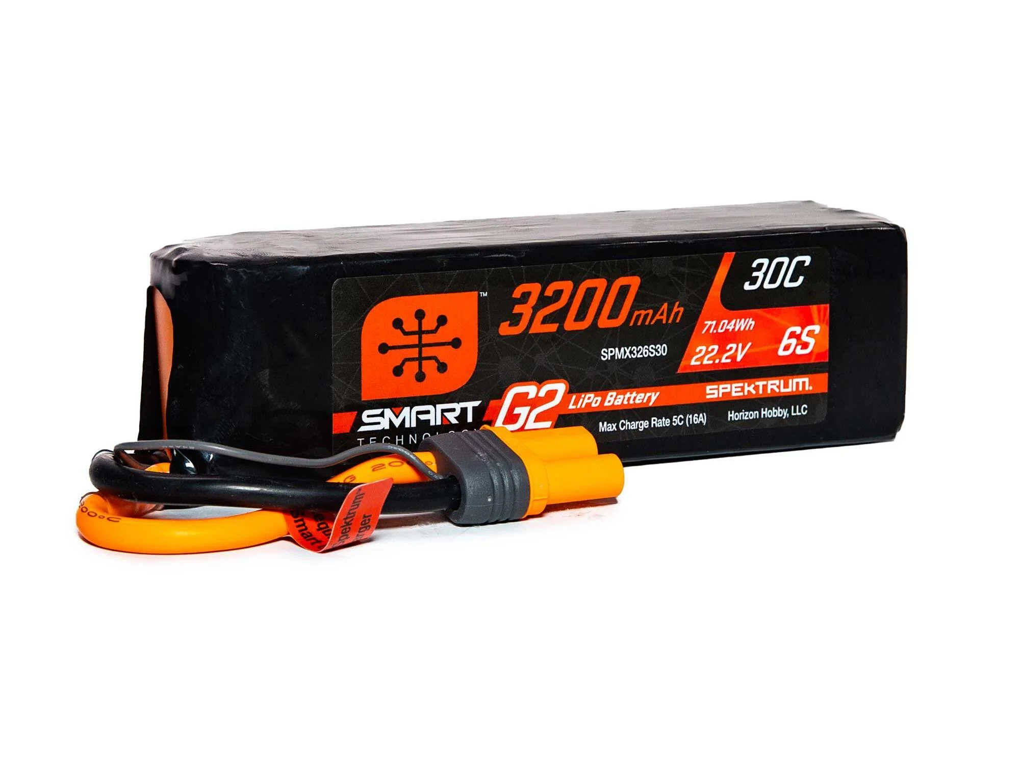 Spektrum 3200mAh 6S 22.2V SMART G2 30C IC5 SPMX326S30