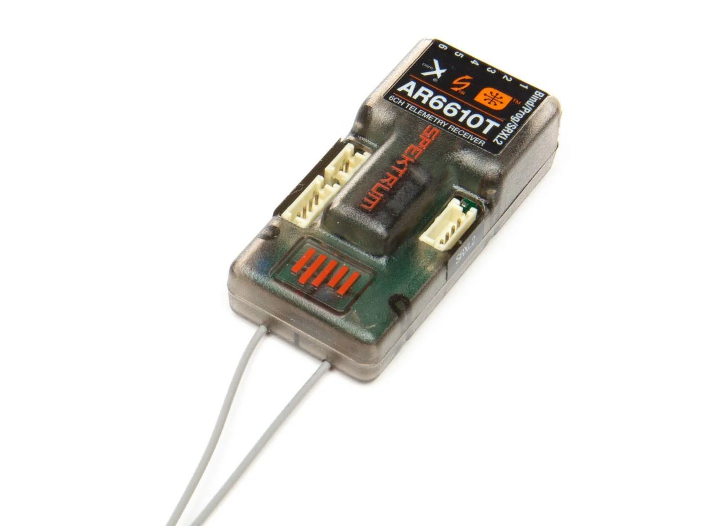 Spektrum AR6610T DSMX 6-Channel Telemetry Receiver SPMAR6610T