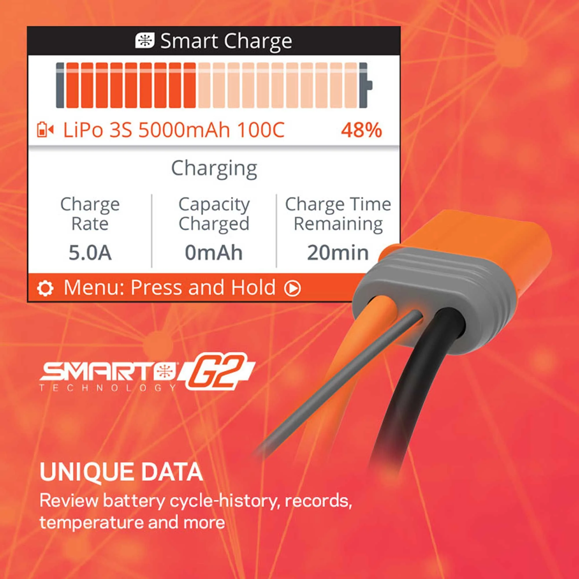 Spektrum S155 G2 1x55W AC Smart Charger SPMXC2050I - Image 5