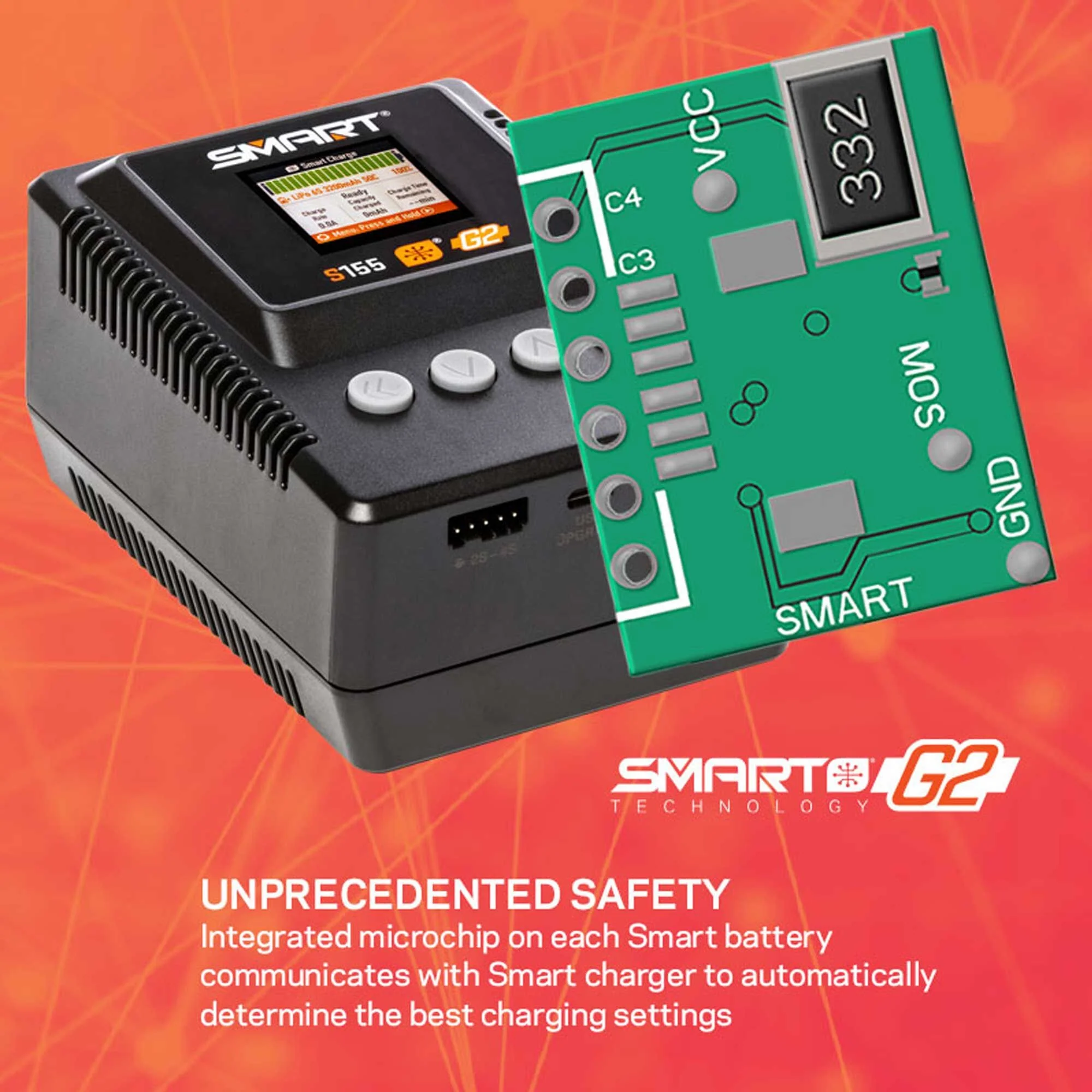 Spektrum S155 G2 1x55W AC Smart Charger SPMXC2050I - Image 7