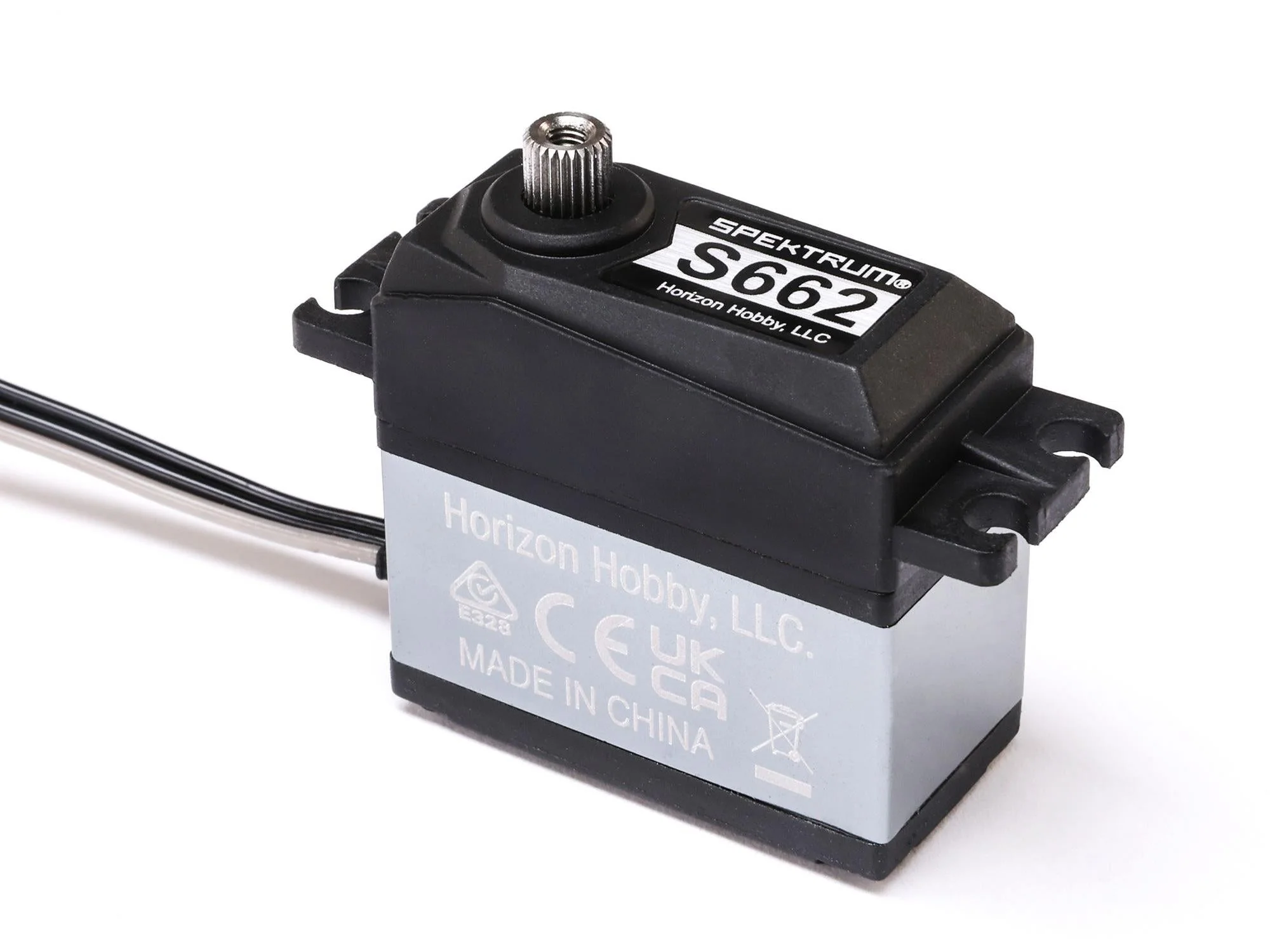 Spektrum S662 Standard High Torque Servo, Steel Gear, Waterproof, 25T SPMS662 - Image 2