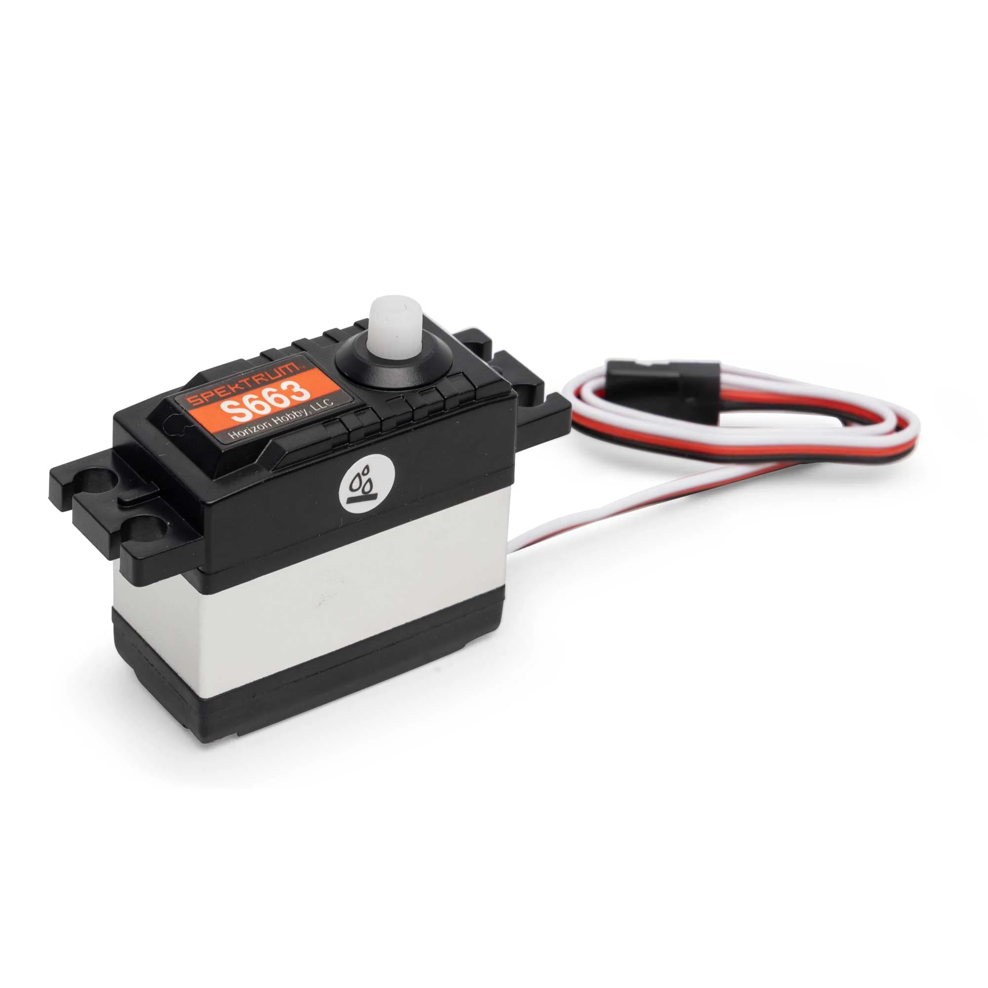 Spektrum S663 Standard Waterproof Plastic Gear Servo 76oz/in@6.0V 25T SPMS663 - Image 3