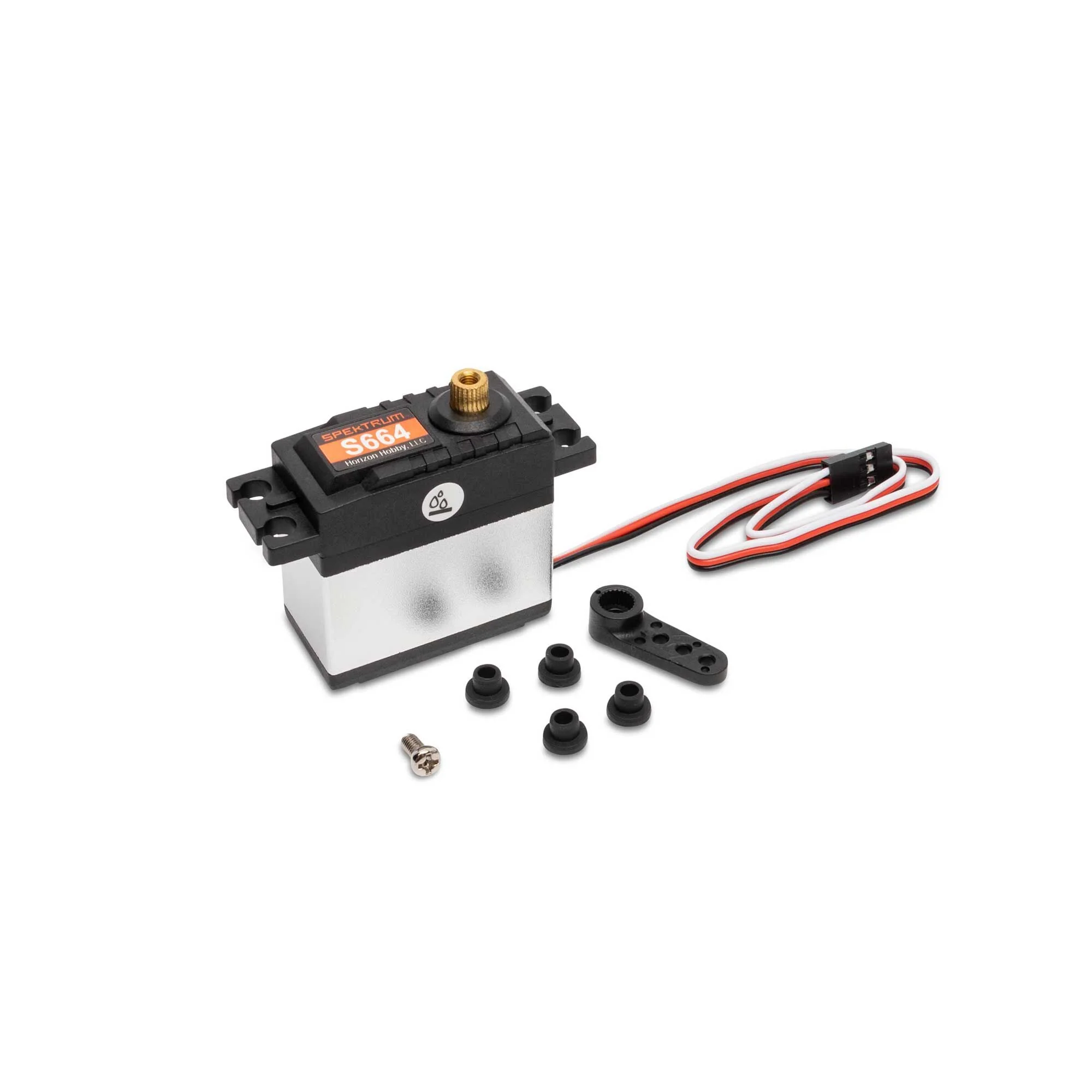Spektrum S664 Standard Waterproof Metal Gear Servo 25T SPMS664 - Image 2