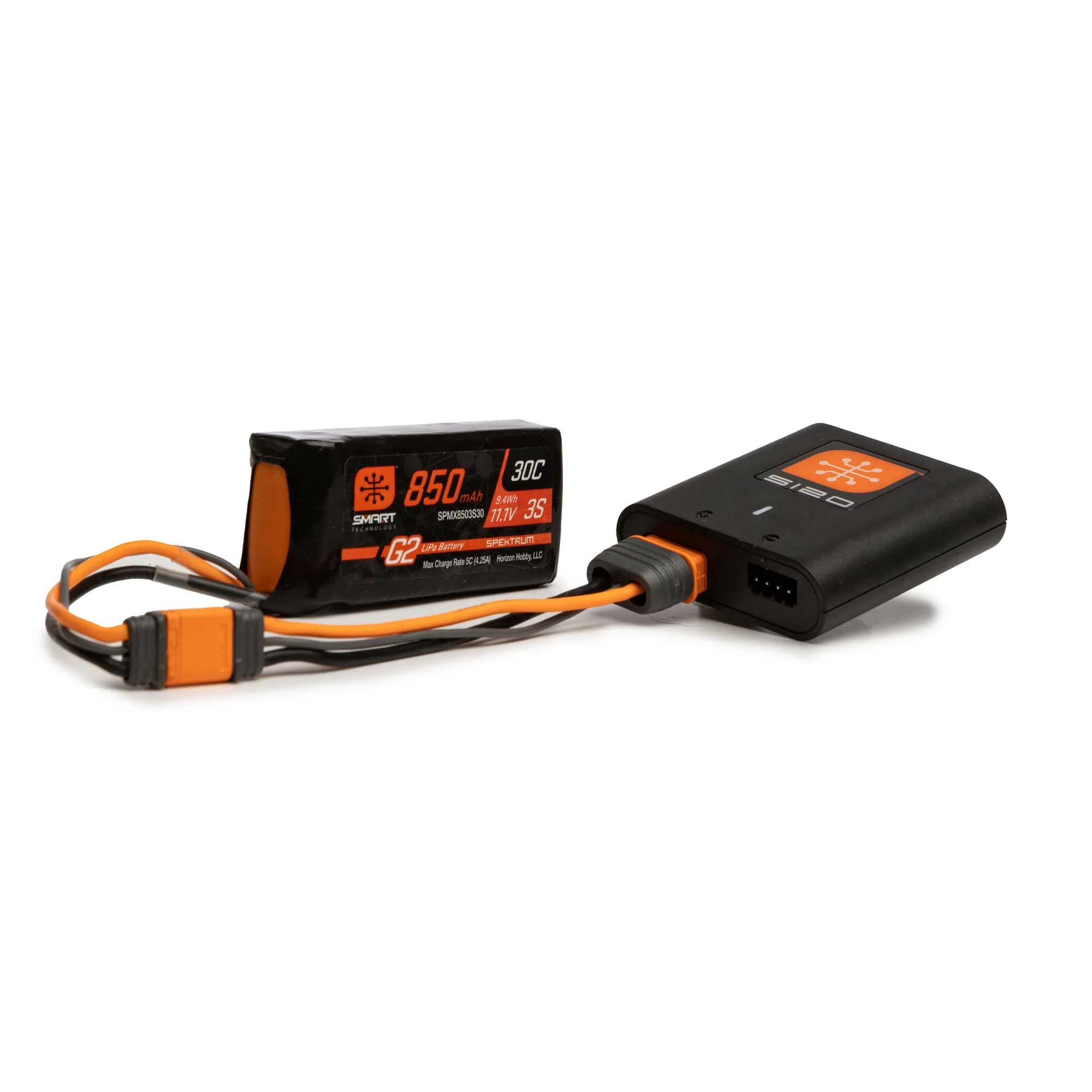 Spektrum Smart G2 Powerstage Air Bundle: 3S 850mAh LiPo Battery / S12 SPMXPSA100 - Image 2