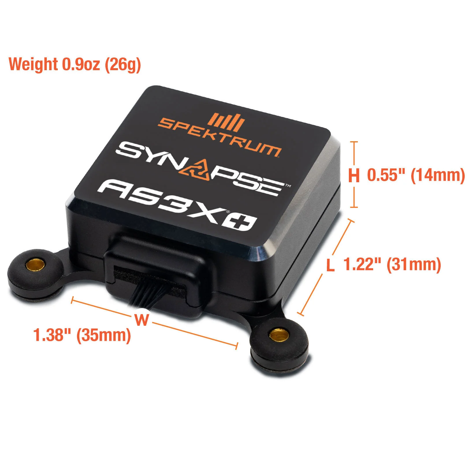 Spektrum Synapse AS3X+ & SAFE Stabilization Module SPMAS6000 - Image 3