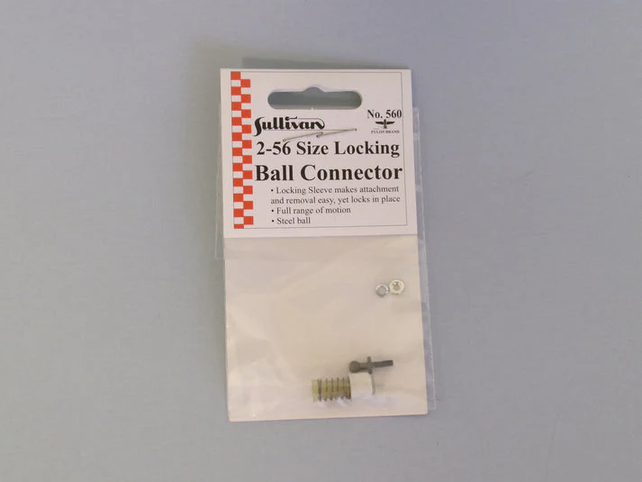 Sullivan Nylon 2-56 Ball Connector S560 - Image 2
