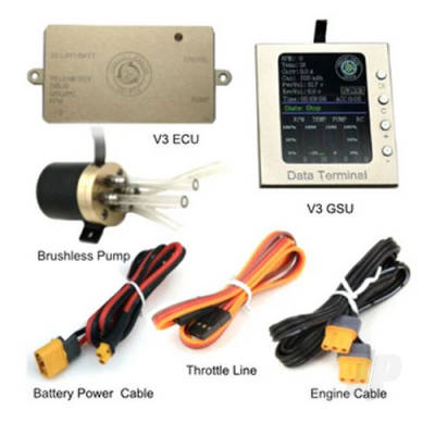 Swiwin Brushless Pump, V3 ECU and Cables SWW089-12