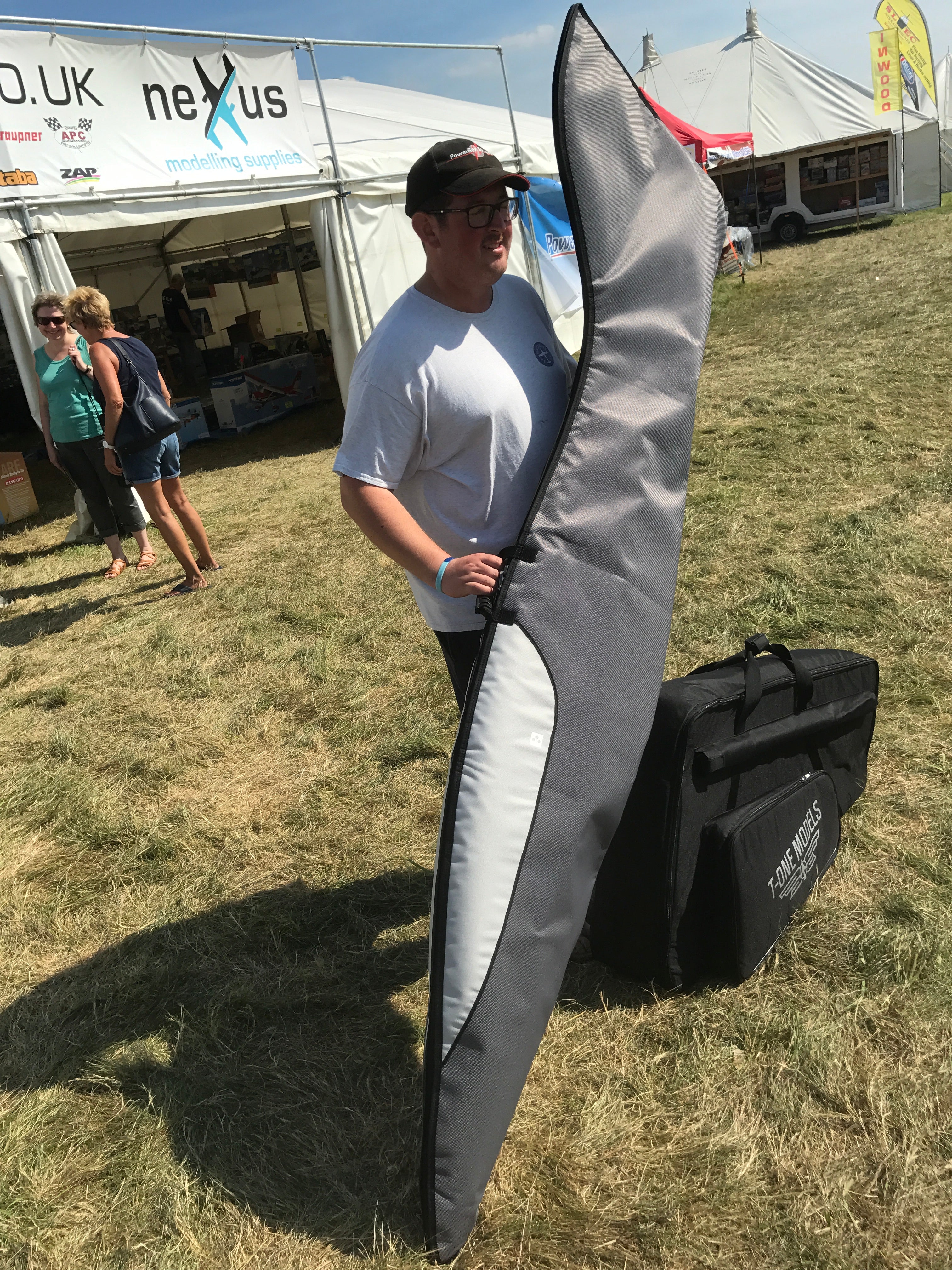T-One Fortune Sport Jet Fuselage Soft Case In Grey from Revoc - Image 2