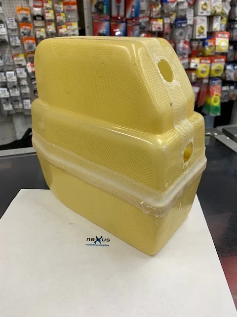 T1 Kevlar Twin Fuel & Smoke Tank with Alloy Tank Fittings By T-One Models For Fortune - Image 2